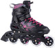 Tempish wox 2.0 84 patins à roues alignées femme noir rose 37
