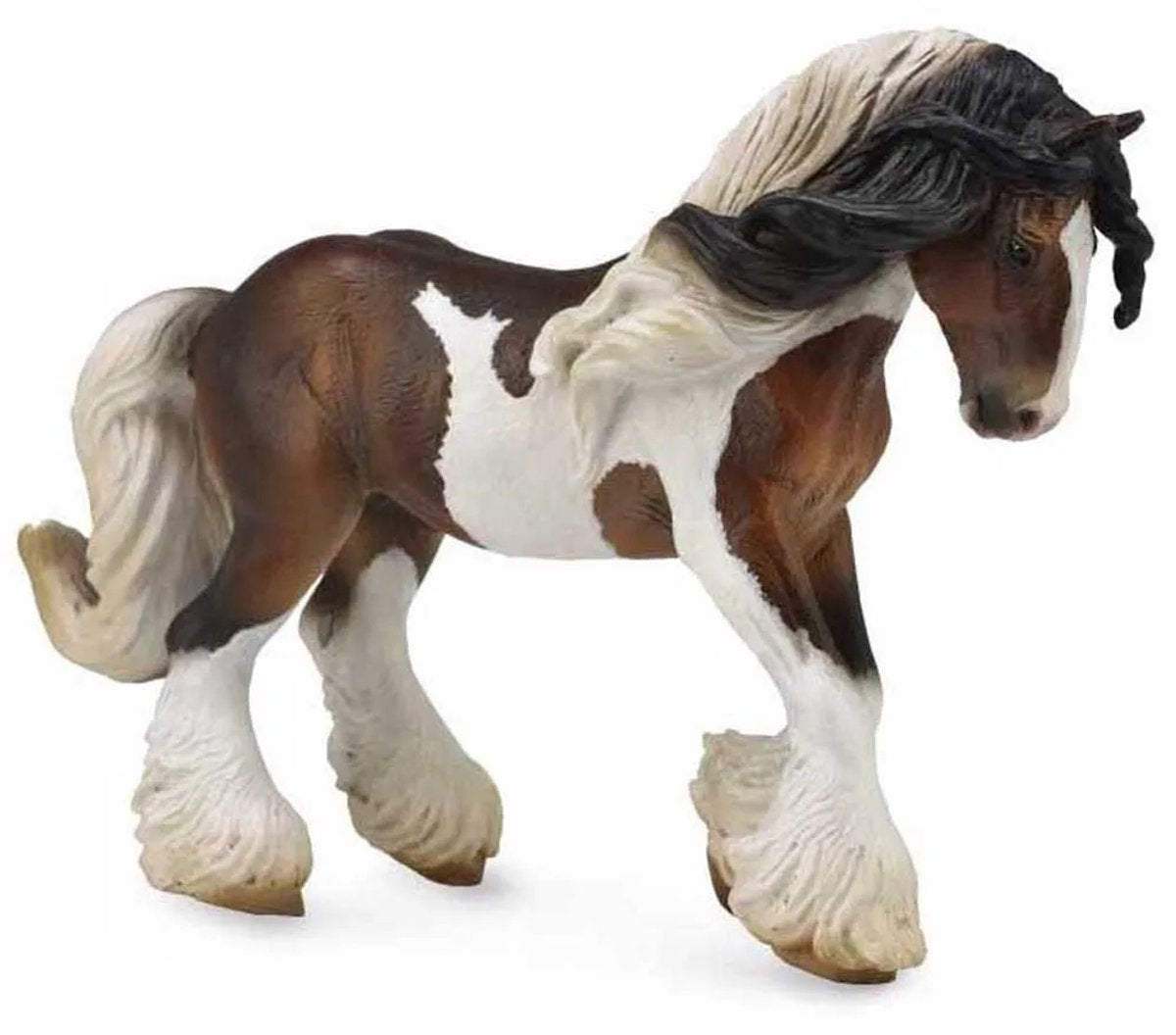 Figurine Collecta - étalon bricoleur tacheté - (xl) - chevaux - peint à la main - miniature