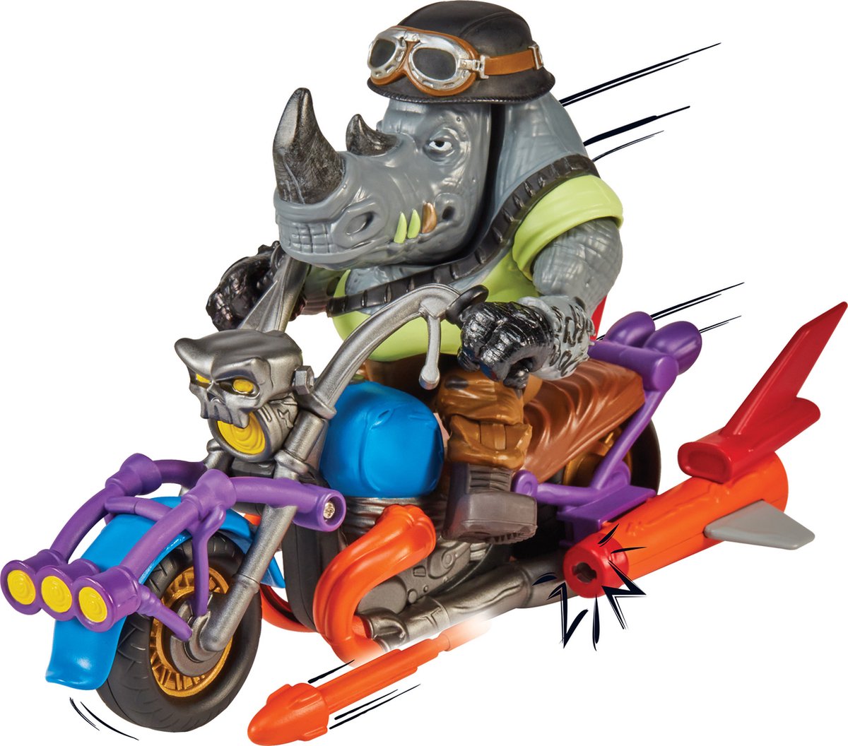 Tortues Ninja mutantes adolescentes - cycle rocksteady avec rocksteady