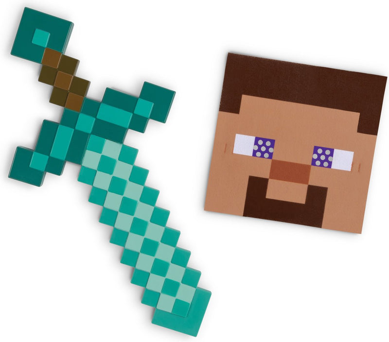 Sword et masque Minecraft complet complet