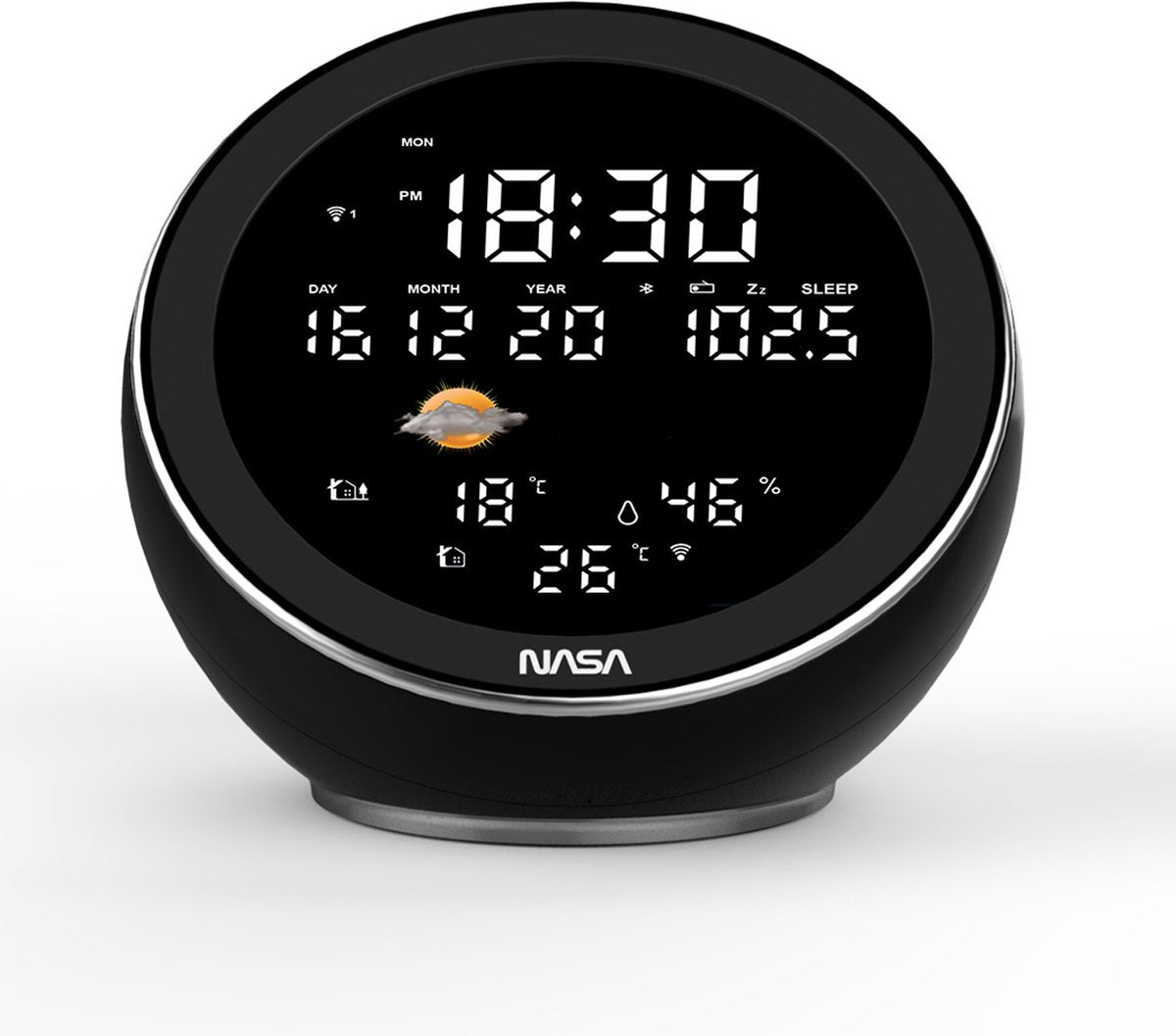 Station météo NASA wsp1500bk couleur noir