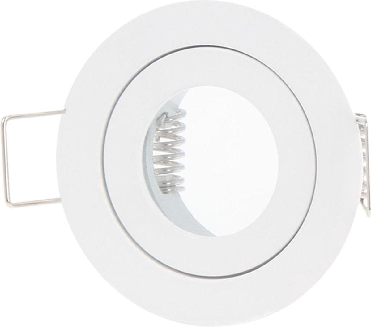 Led line - dernier = dernier gu11 mr11 - spot encastrable ø35mm rond blanc - étanche ip44 - dimension de coupe 40mm - dimension extérieure 55mm