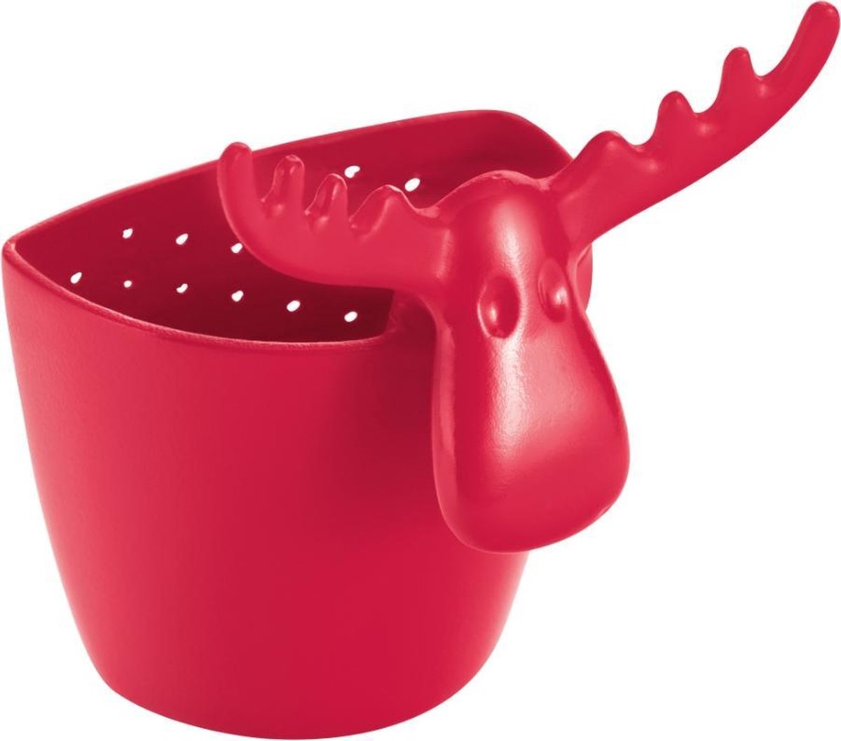 Passoire à thé Koziol Rudolf Christmas - rouge