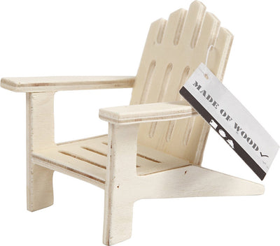 Crétiv Company mini-chaise de jardin en bois