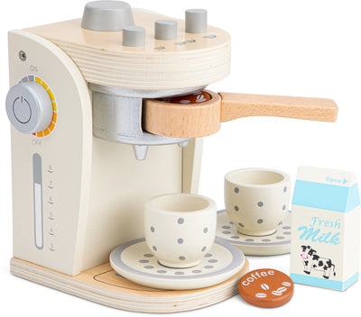 Woet new classic toys - cafetière en bois