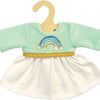 Robe de poupée arc-en-ciel, 35-45 cm