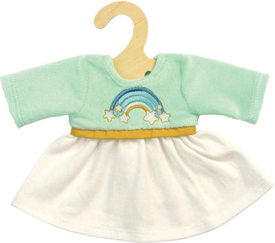 Robe de poupée arc-en-ciel, 35-45 cm