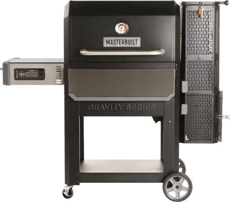 Kamadojoe Masterbuilt Gravity Series 1050 Barbecue et fumoir au charbon de bois - Barbecue numérique avec contrôle automatique de la température - Surface de cuisson extra large - Pour 8 à 10 personnes