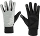 Gants de sport Avento - réfléchissants - coupe-vent - gris noir - taille XL xxl