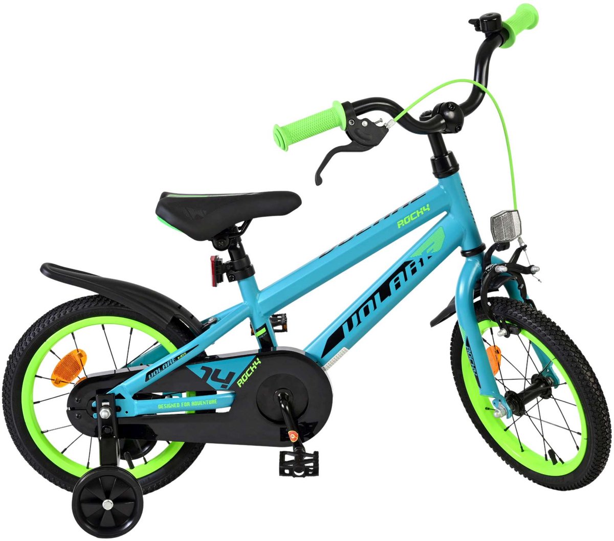 Volare Rocky Children's Bicycle - Boys - 14 pouces - vert