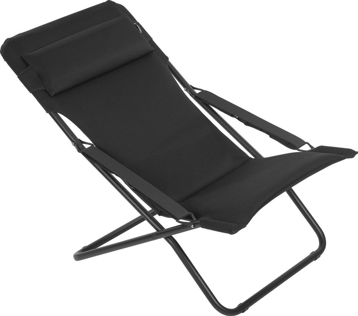 Lafuma transabed air confort - chaise longue - réglable - pliable - acier