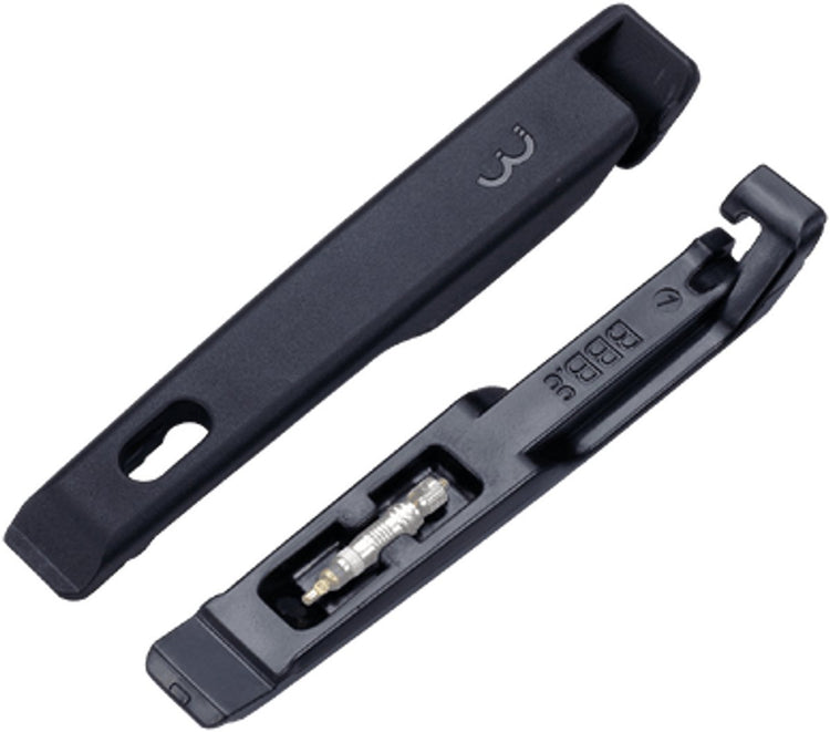 Bbb cycling smartlift démonte-pneus de vélo - adhérence supplémentaire robuste - 3 pièces - outils de vélo pour la route - btl-82