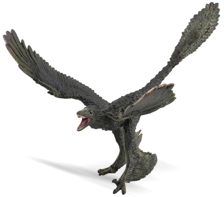 Figurine Collecta - microraptor - 1:40 - préhistoire - peint à la main - dinosaure - miniature