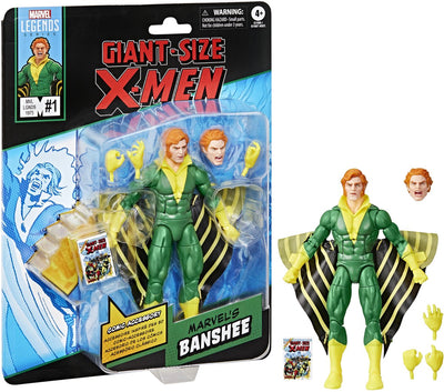 Hasbro figurine géante x-men marvel legends figurine marvel's banshee 15 cm
