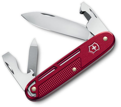 Couteau de poche Victorinox Synergy Alox - 9 fonctions - rouge