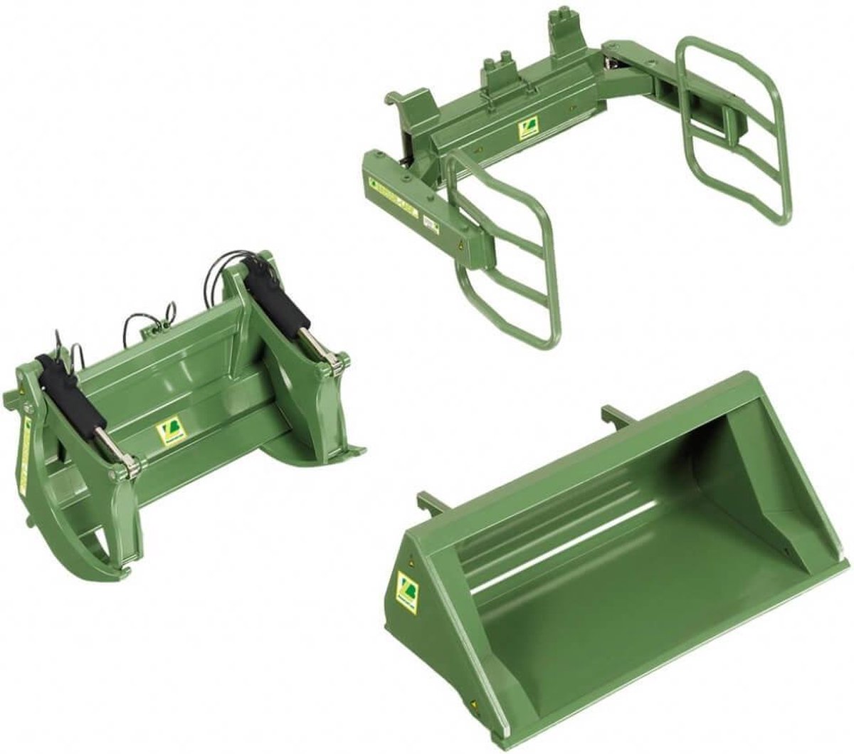 Le chargeur frontal Wiking met en œuvre un John Deere