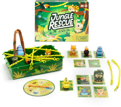 Ressources d'apprentissage jeu de sauvetage dans la jungle - 3+