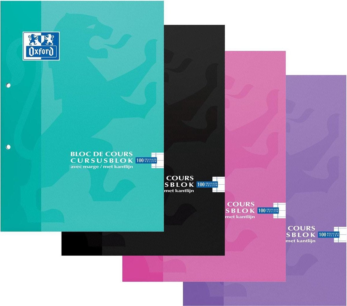 Oxford 400075507 bloc-notes cahier a4