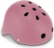 Casque Globber - casque primo xs s rose pastel - rose - éclairage LED - casque abs avec mousse EPS - réglable - xs-s 48-53cm