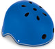 Casque Globber - casque primo xs s bleu marine - bleu - éclairage LED - casque abs avec mousse EPS - réglable - xs-s 48-53cm