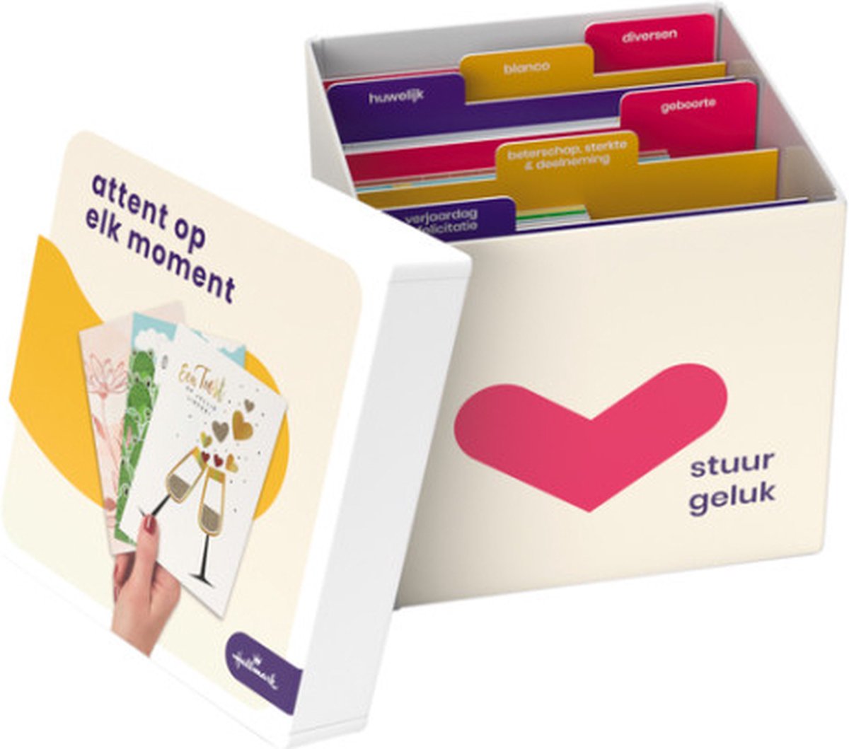 Boîte de cartes de vœux Hallmark, boîte professionnelle comprenant 80 cartes