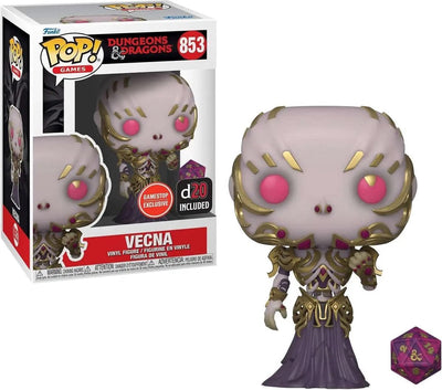 Funko-pop ! jeux : donjons dragons - vecna (métallique) (gs) (exclusif) #853