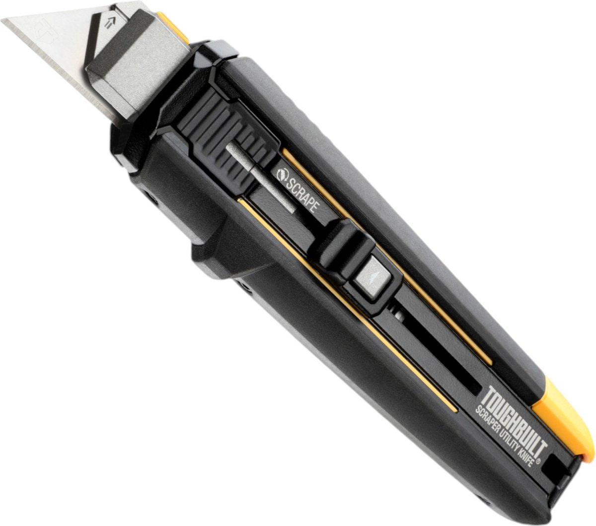 Toughbuilt TB-H4S5-01 - couteau technique et grattoir - ergonomique - antidérapant