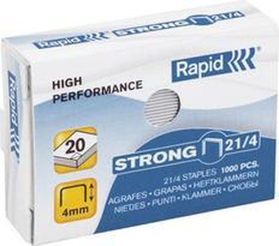 Agrafes rapides rapides fortes 10 4, galvanisées
