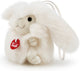 Trudi peluche charme lapin 10 cm blanc taille xxs
