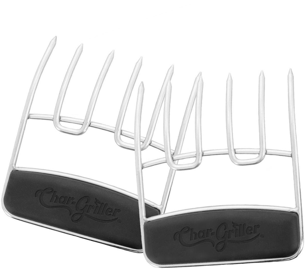 Char-griller bbq effiloché pinces de porc - déchiqueteur de viande - lot de 2 - pour séparer facilement la viande