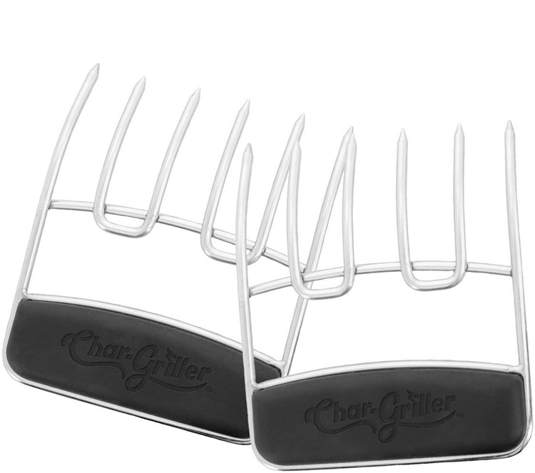Char-griller bbq effiloché pinces de porc - déchiqueteur de viande - lot de 2 - pour séparer facilement la viande