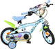 Vélo pour enfants Bluey 12 pouces - bleu clair - deux freins à main