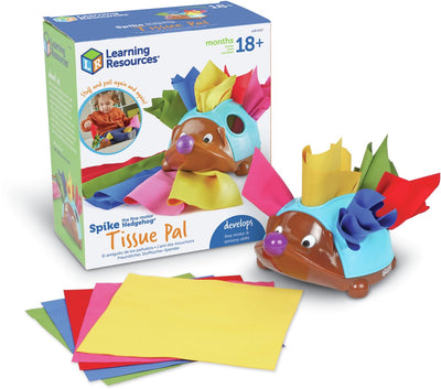 Ressources d'apprentissage Spike the Fine Motor Hedgehog® Tissue Pal™ - 3+