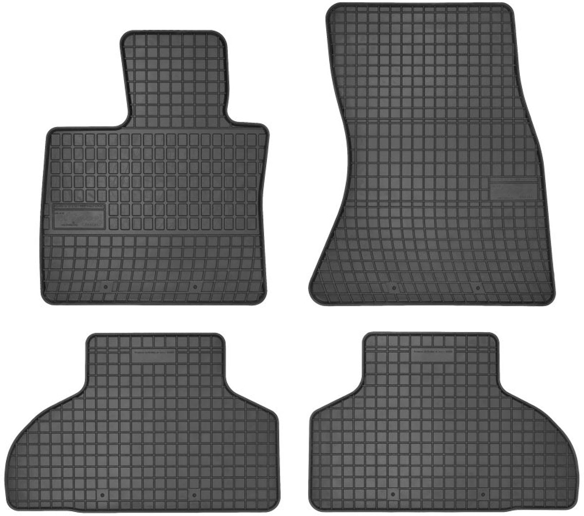 Tapis en caoutchouc Frogum BMW x5 f15 2014-2018 -