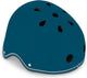 Casque Globber - casque primo xs s bleu pétrole - bleu - éclairage LED - casque abs avec mousse EPS - réglable - xs-s 48-53cm