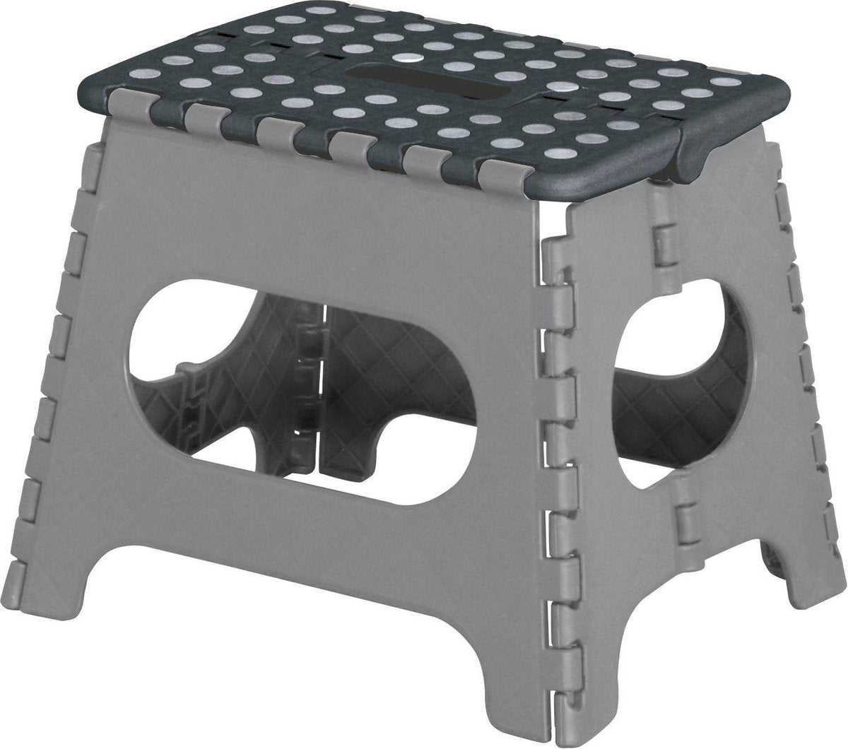 Marchepied de caravane Eurotrail - pliable - gris