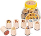 GOKI WOODEN TIMP Set Forest Animaux, 9dlg.