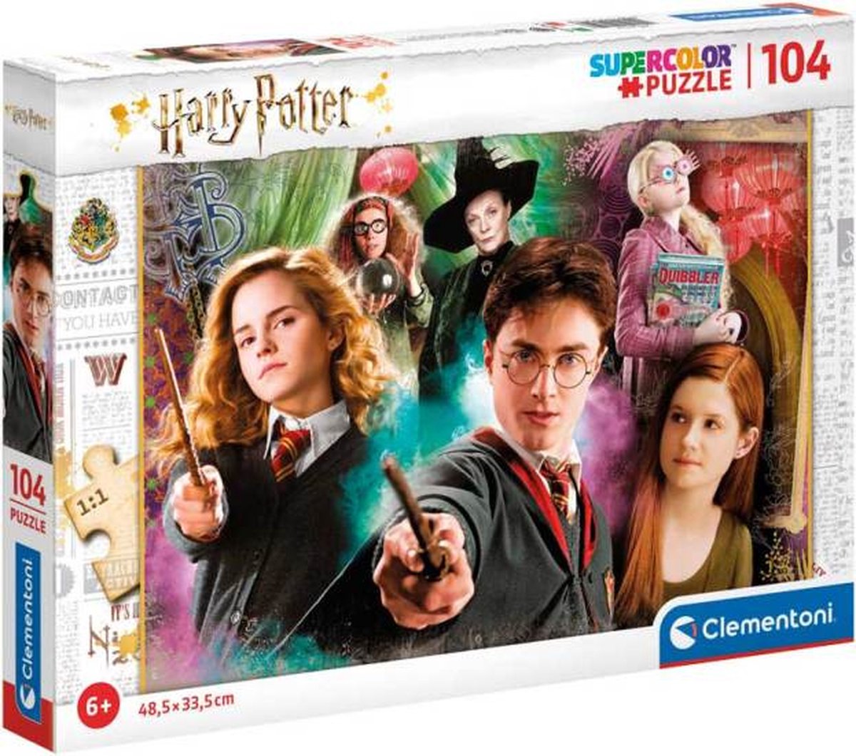 Clementoni - puzzle - 104 pièces - Harry Potter - puzzle pour enfants à partir de 6 ans