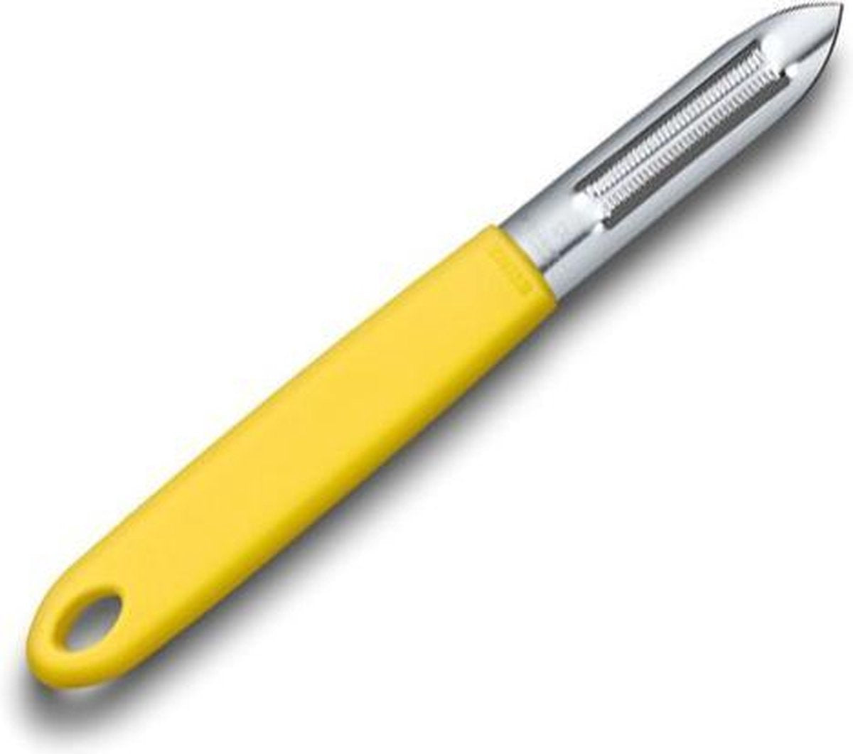 Victorinox éplucheur de légumes économe, lame dentelée, jaune