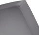 Drap-housse Cendrillon - flanelle - convient pour sommier tapissier - 160 x 200 210 cm - jusqu'à 30 cm de hauteur de matelas - anthracite