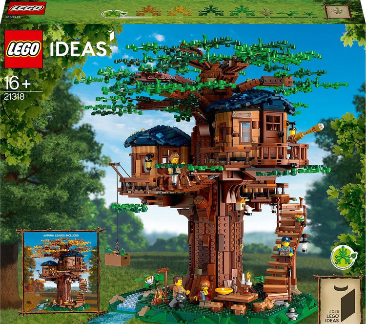 Lego ideas cabane dans les arbres cabane dans les arbres - collection botanique - 21318