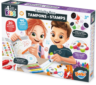 Buki france buki - set de tampons - stamping - motricité - jouets créatifs