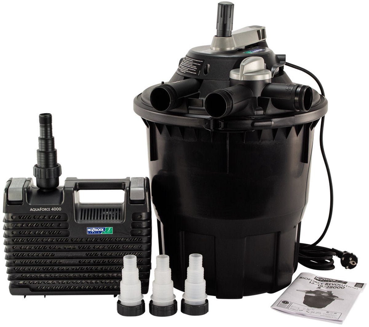 Kit de filtres Hozelock Bioforce pour bassins jusqu'à 12 000 litres