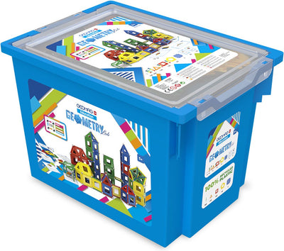 Geomag education geometrie lab support recyclé - jeu de construction magnétique à tige - 778 pièces - à partir de 5 ans