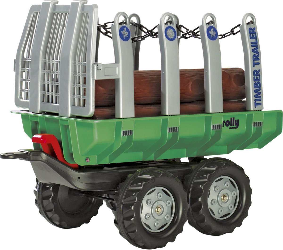 Rolly Toys Trailer avec troncs d'arbres