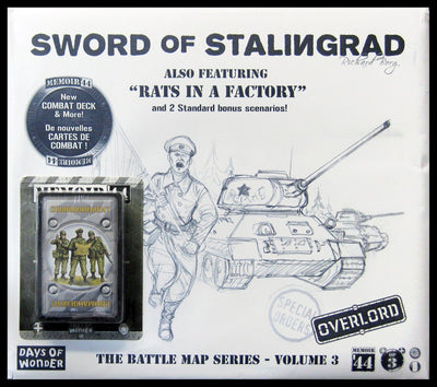 Mémoires Days of Wonder'44 - carte de bataille - épée de Stalingrad eng.