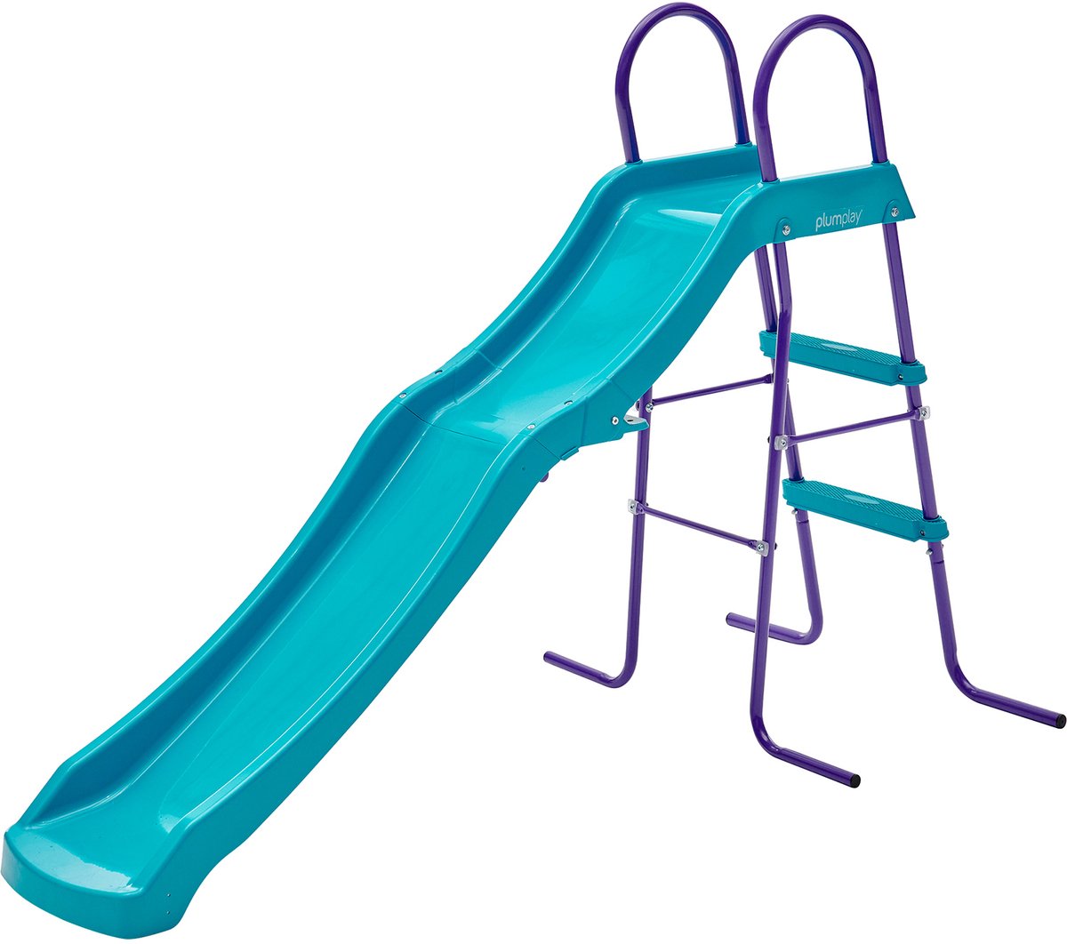 Ensemble toboggan en métal haumea prune 7 pieds