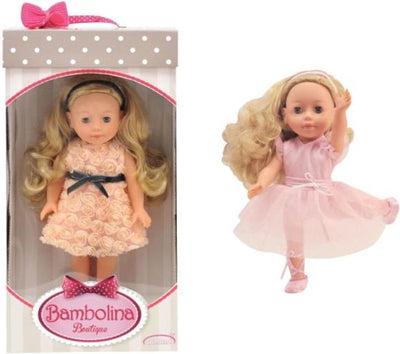 Poupée Dimian aux cheveux longs - molly boutique - 30 cm - 2 asst.