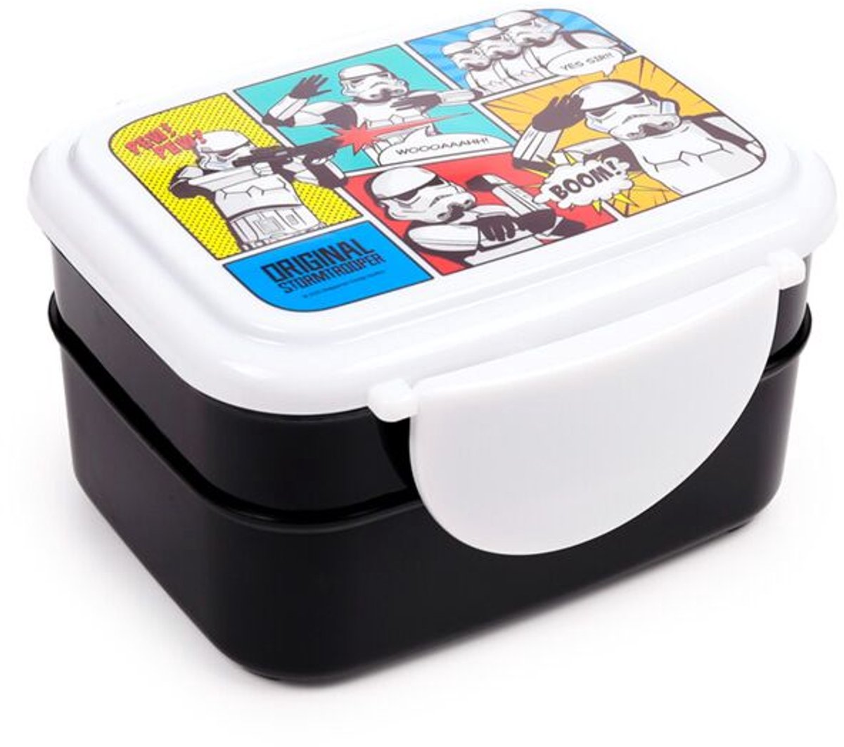 Les couverts originaux de la boîte à bento clip stormtrooper