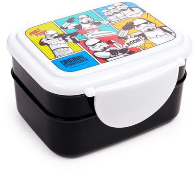 Les couverts originaux de la boîte à bento clip stormtrooper